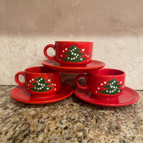 Waechtersbach Christmas Tree Pattern - Picture 1 of 1